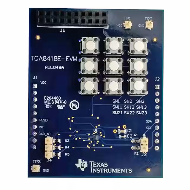 TCA8418E-EVM Texas Instruments  Cartes et kits d'évaluation et de démonstration